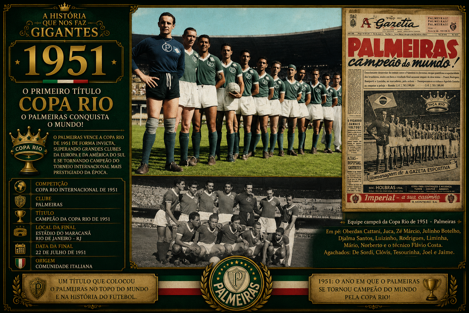 História do Palmeiras — 1951