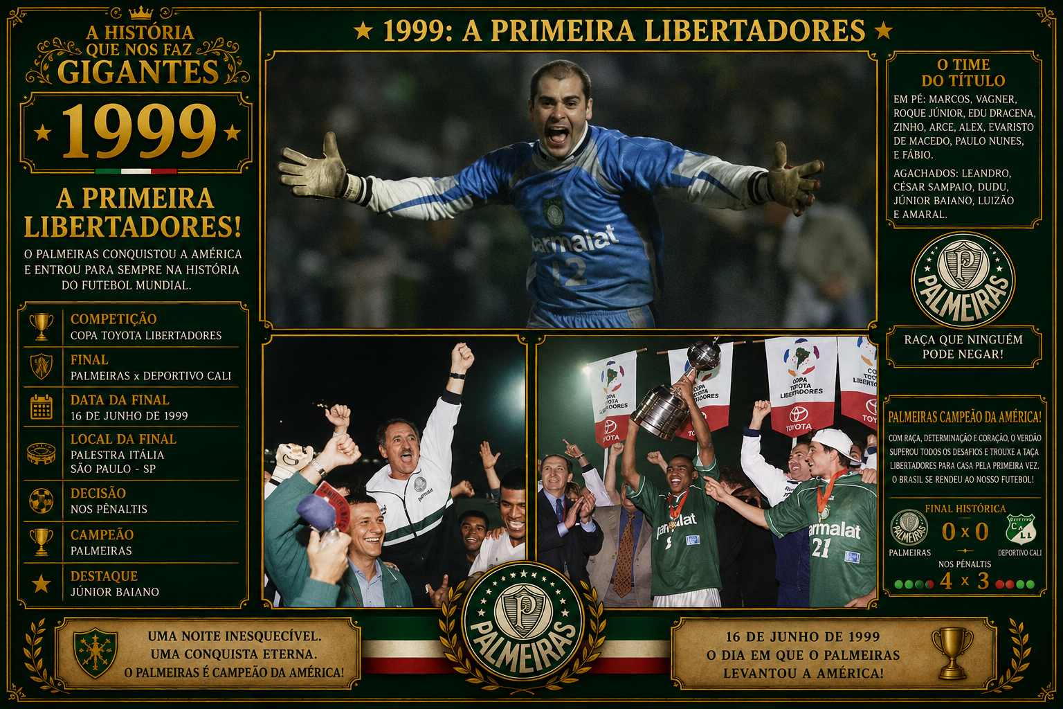 História do Palmeiras — 1999