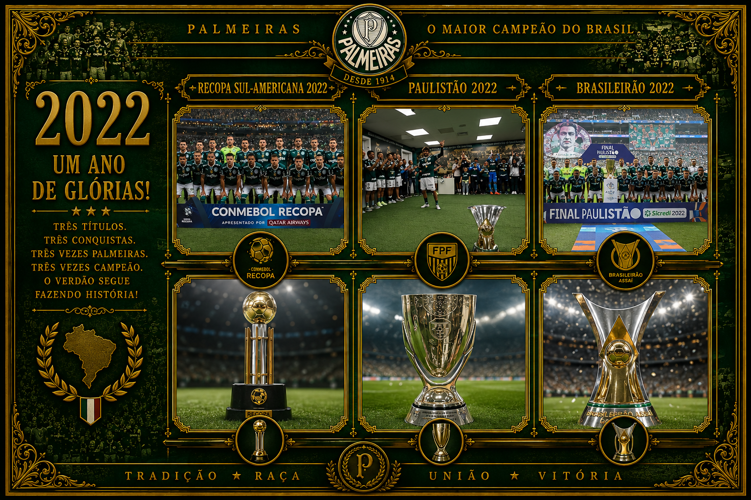 História do Palmeiras — 2022 a 2024